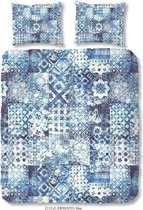 Dekbedovertrek Zouzou katoen-satijn nr.2115 blauw Maat: 135x200+1-80x80cm