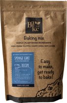 BakeUpp-Vegan Sponge Cake & Muffin Bakmix - Glutenvrij & Plantaardig - Makkelijk te bereiden, Volledig Veganistisch - Zonder Ei, Melk, Soja, Maïs 900g
