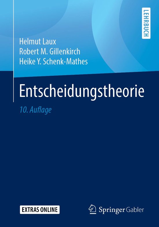 Business and Economics (German Language) - Entscheidungstheo ... - cover