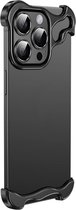 Apple iPhone 15 Pro Hoesje Edge Cover met Camera Bescherming Zwart