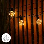 J-Pro Éclairage de jardin - Sphaera Light cord - Guirlande lumineuse d'extérieur - 20 LED chaudes 20 + 1,5m - Avec prise