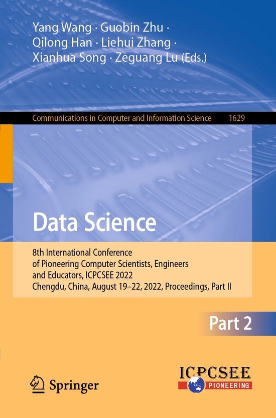 Springer Nature Proceedings Computer Science 2 - Data Scienc ... - cover