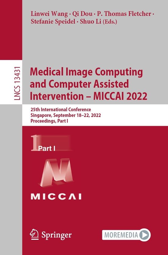 Springer Nature Proceedings Computer Science 1 - Medical Ima ... - cover