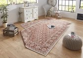 Flycarpets Omkeerbaar Vloerkleed - Binnen & Buitenkleed Curacao - Terra / Creme - 120x170 cm