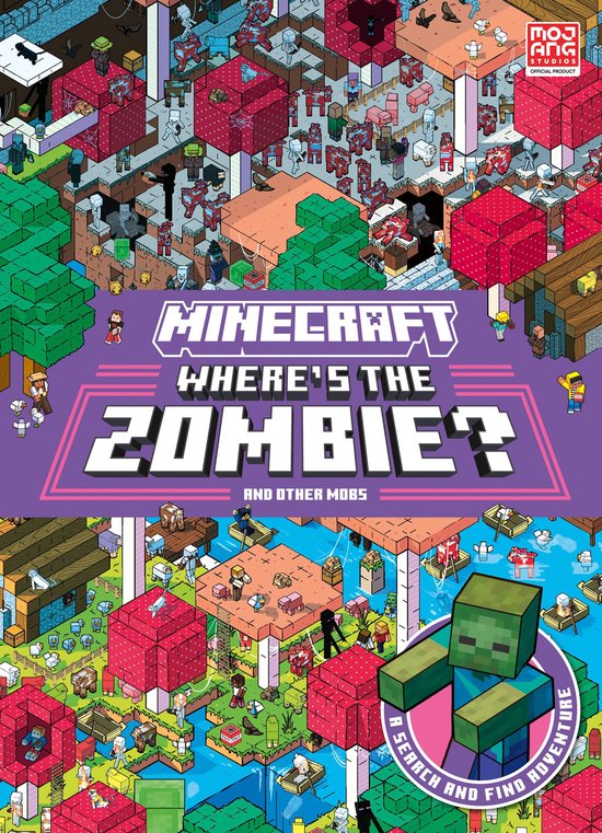 Minecraft Where’s the Zombie? - cover