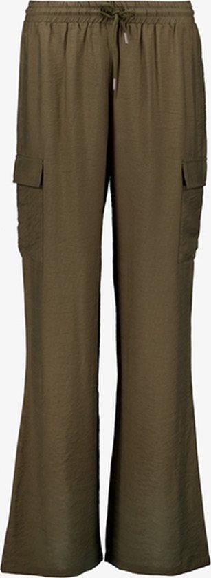 TwoDay dames cargo pantalon donkergroen - Maat L