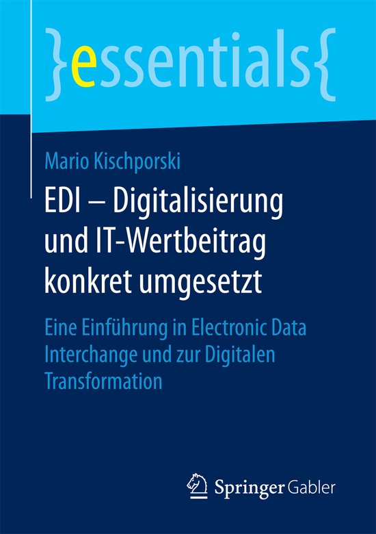 essentials- EDI – Digitalisierung und IT-Wertbeitrag konkr ... - cover