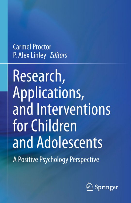 Research, Applications, and Interventions for Children and A ... - cover