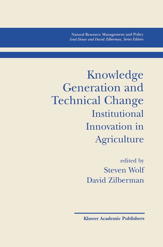 Knowledge Generation and Technical Change - cover