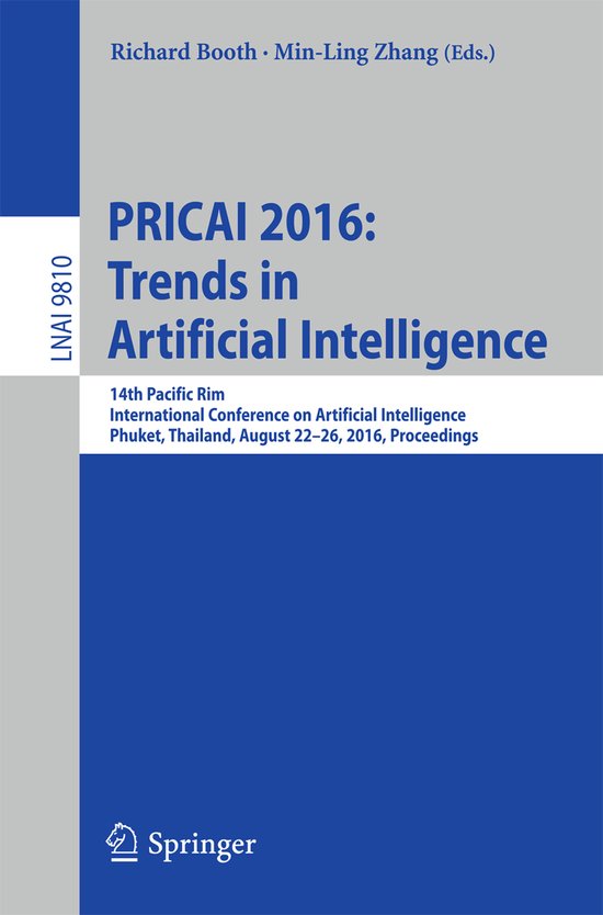PRICAI 2016: Trends in Artificial Intelligence - cover