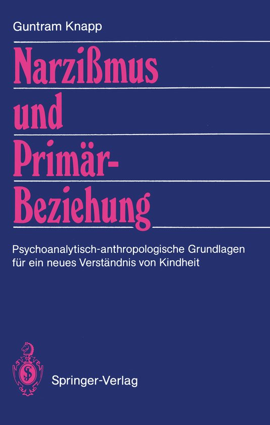 Narzissmus Und Primarbeziehung - cover
