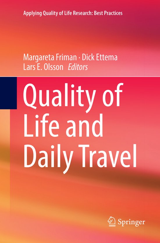 Applying Quality of Life Research- Quality of Life and Daily ... - cover