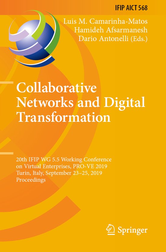 Collaborative Networks and Digital Transformation - cover
