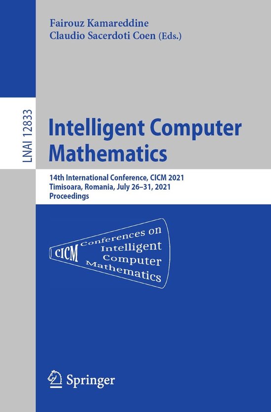 Springer Nature Proceedings Computer Science - Intelligent C ... - cover