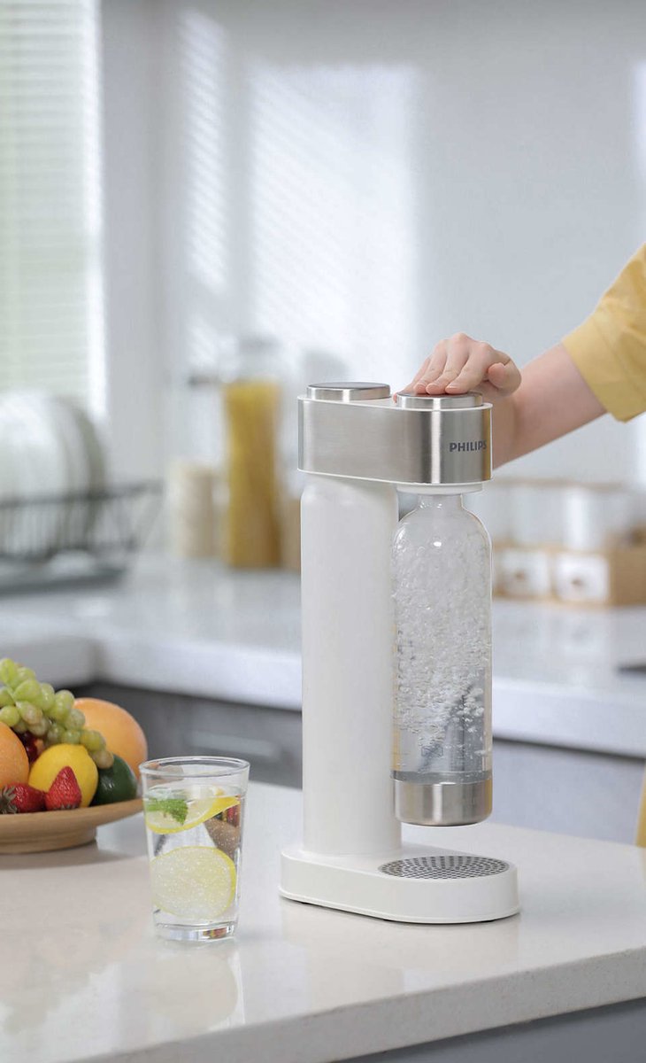 Philips ADD4902WH/10 carbonator Kunststof Wit