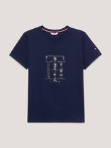 T-shirt Tommy Hilfiger TH Rhinestone - taille M - ciel de dessert