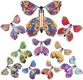 10 stks/set Vliegende Vlinder Magische Vlinder Decoratie Vreemd Speelgoed Gift