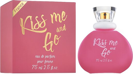 Kiss me and Go een heerlijke niet overdreven zoete geur met Peer, Jasmijn en Patchouli.