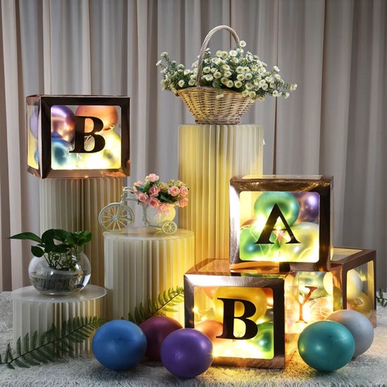 Pilaren en bogen / Ballonnendecoratie