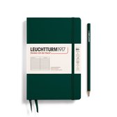 Leuchtturm paperback b6+ notitieboek lijn forrest green 125x190mm