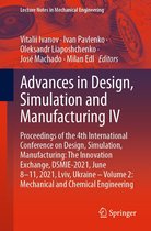 Lecture Notes in Mechanical Engineering - Advances in Design, Simulation and Manufacturing IV