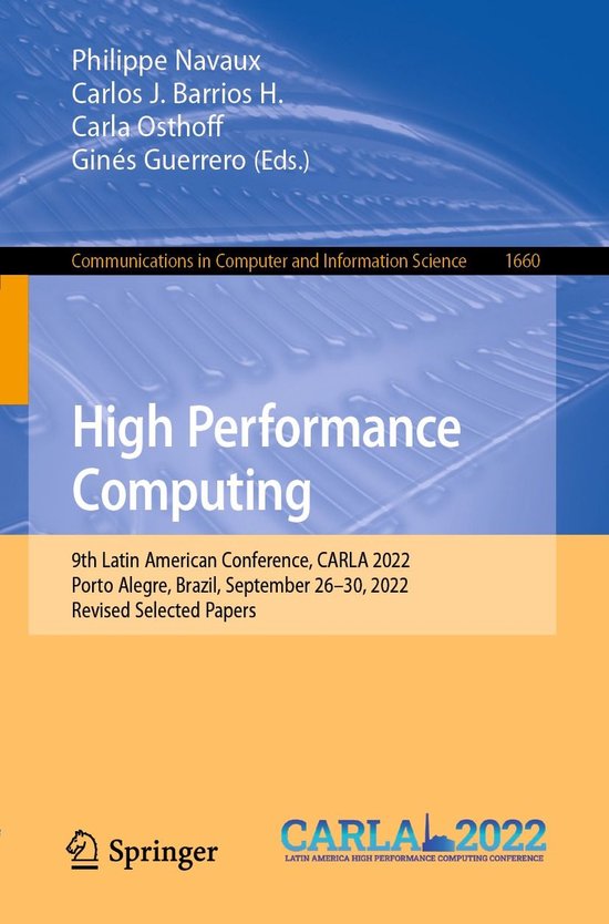 Springer Nature Proceedings Computer Science - High Performa ... - cover