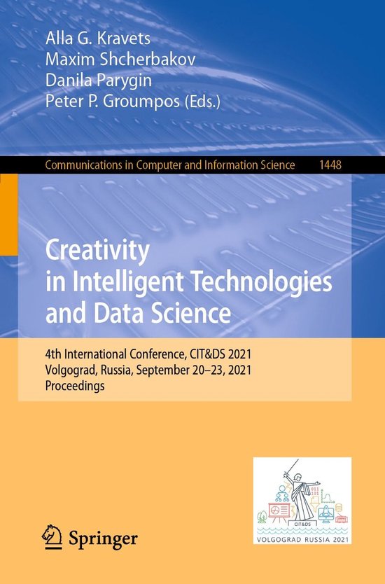Springer Nature Proceedings Computer Science - Creativity in ... - cover