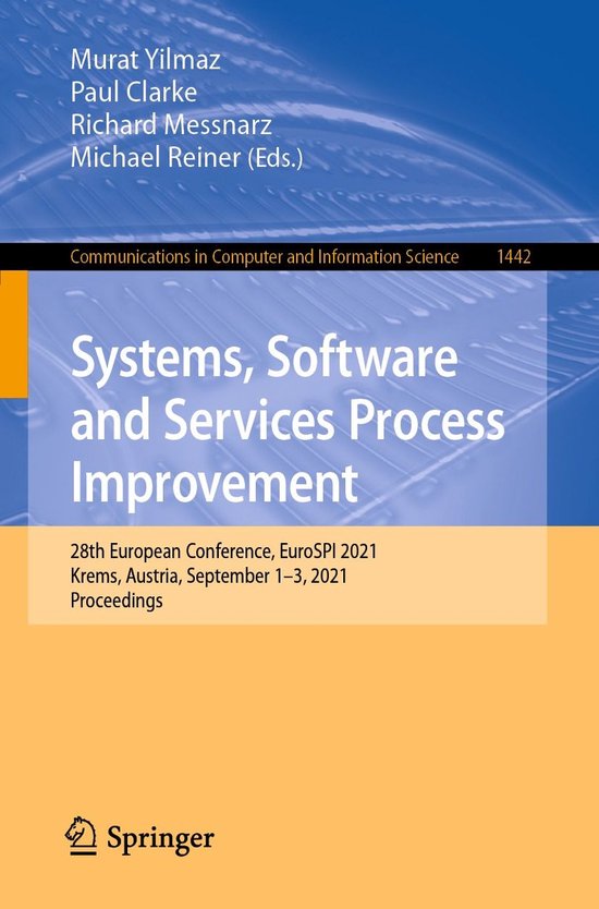 Springer Nature Proceedings Computer Science - Systems, Soft ... - cover