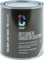 CROP Bitumen Undercoating ZWART - Blik 1 liter