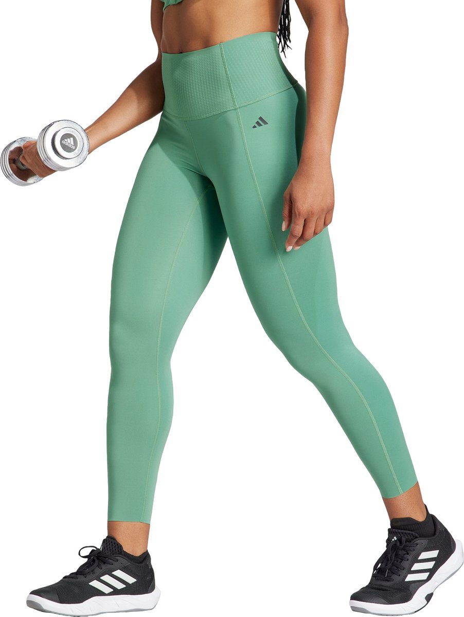 adidas Performance Optime Power 7/8 Legging Dames Groen