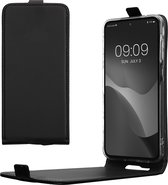 kwmobile hoesje geschikt voor Samsung Galaxy A35 - Flip cover met magnetische sluiting in zwart
