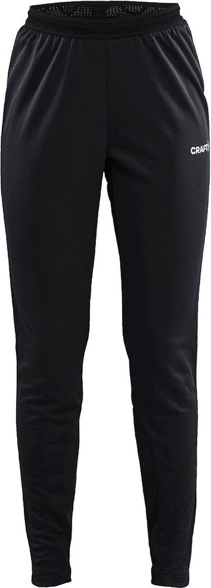 Craft Evolve Slim Polyesterbroek Dames - Zwart | Maat: XXL