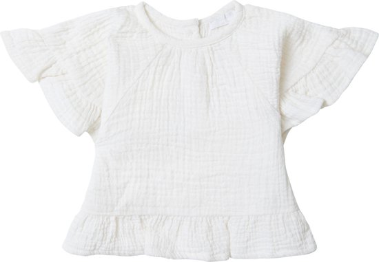 Noppies Girls Top Clawson short sleeve Meisjes T-shirt - Whisper White