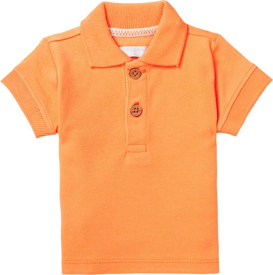 Noppies Boys Polo Berryville short sleeve Jongens Poloshirt - Tangerine