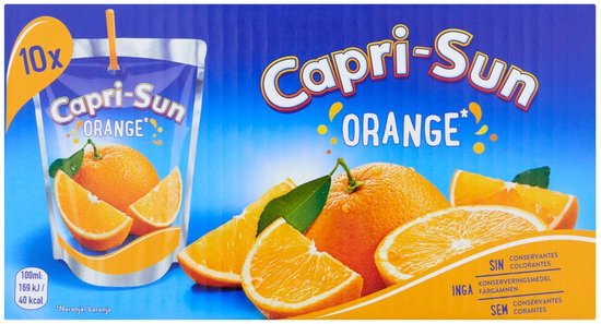 Capri-Sun Orange 10 stazakken x 20 cl