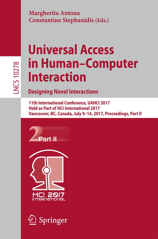 Universal Access in Human-Computer Interaction. Designing No ... - cover