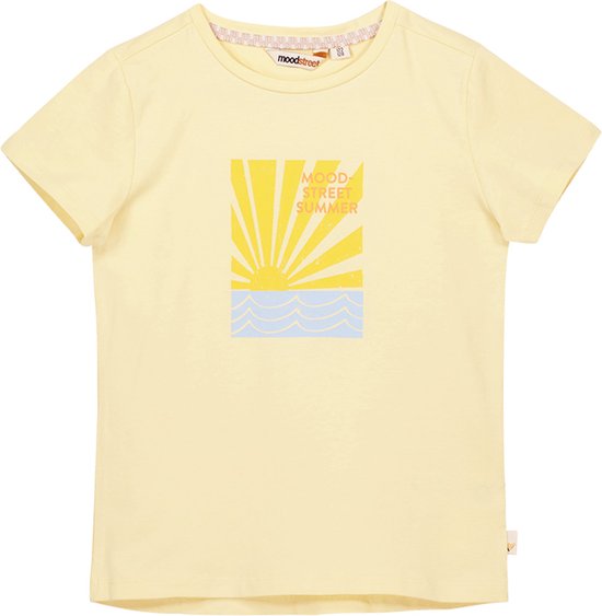 Moodstreet M403-5400 Meisjes T-shirt - Banana - Maat 110-116