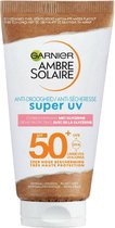 Garnier Ambre Solaire Sensitive Expert+ Gezichtscrème SPF50 - 50 ml - Zonnebrand met hoge bescherming
