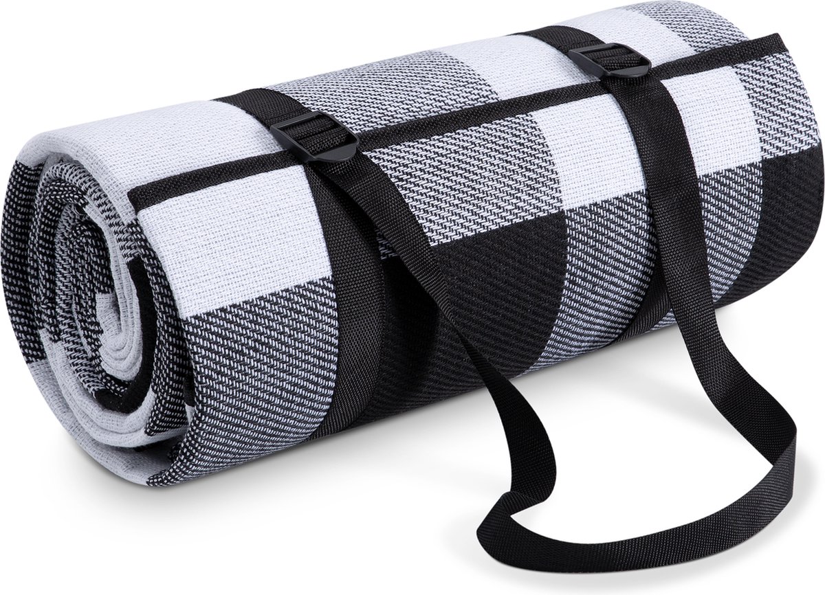 Paco Home Picknickdeken Campingdeken XXL Strand Picknickdeken Waterdicht Met Draaggreep