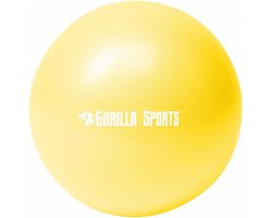 Gorilla Sports Gorilla Sports Mini Pilates Bal - Fitnessbal - 28 cm - Geel
