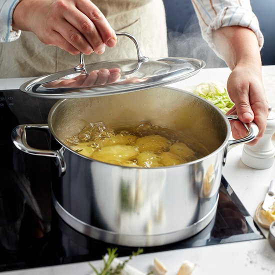 Casserole Demeyere Atlantis - avec couvercle - Ø18 cm - 2,2 l