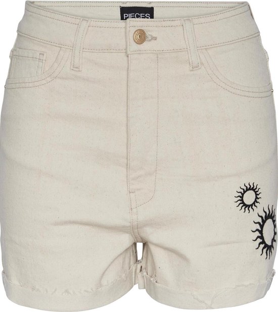 Pieces Broek Pcamer Ultra Hw Shorts Sww 17147831 Raw Cotton Dames