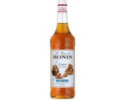 Foto: Monin koffiesiroop caramel suikervrij 1 liter