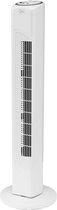 SUNTEC Torenventilator CoolBreeze 7400TV - Met afstandsbediening en timer - Wit - 45 Watt - Ventilator met 3 standen - Windmachine - Voor slaapkamer, kantoor of balkon