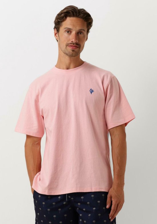 Shiwi Men Lizard T-shirt Polo's & T-shirts Heren - Polo shirt - Roze - Maat XL