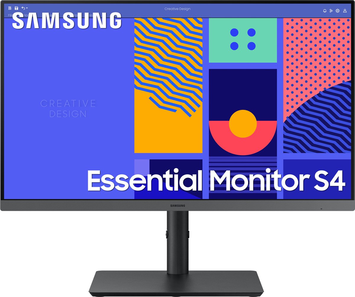 Samsung Essential LS24C432GAUXEN - Full HD IPS Monitor - 100hz - 24 inch op Prijzenvolger.com