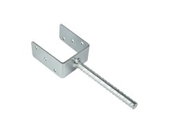Wovar Instortanker voor 10 x 10 cm Palen U|anker | Per Stuk