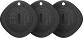 Bol.com Xtorm Tech TravelTag 3-Pack - Geschikt voor Apple Find My / Zoek Mijn App - Keyfinder - Zwart aanbieding