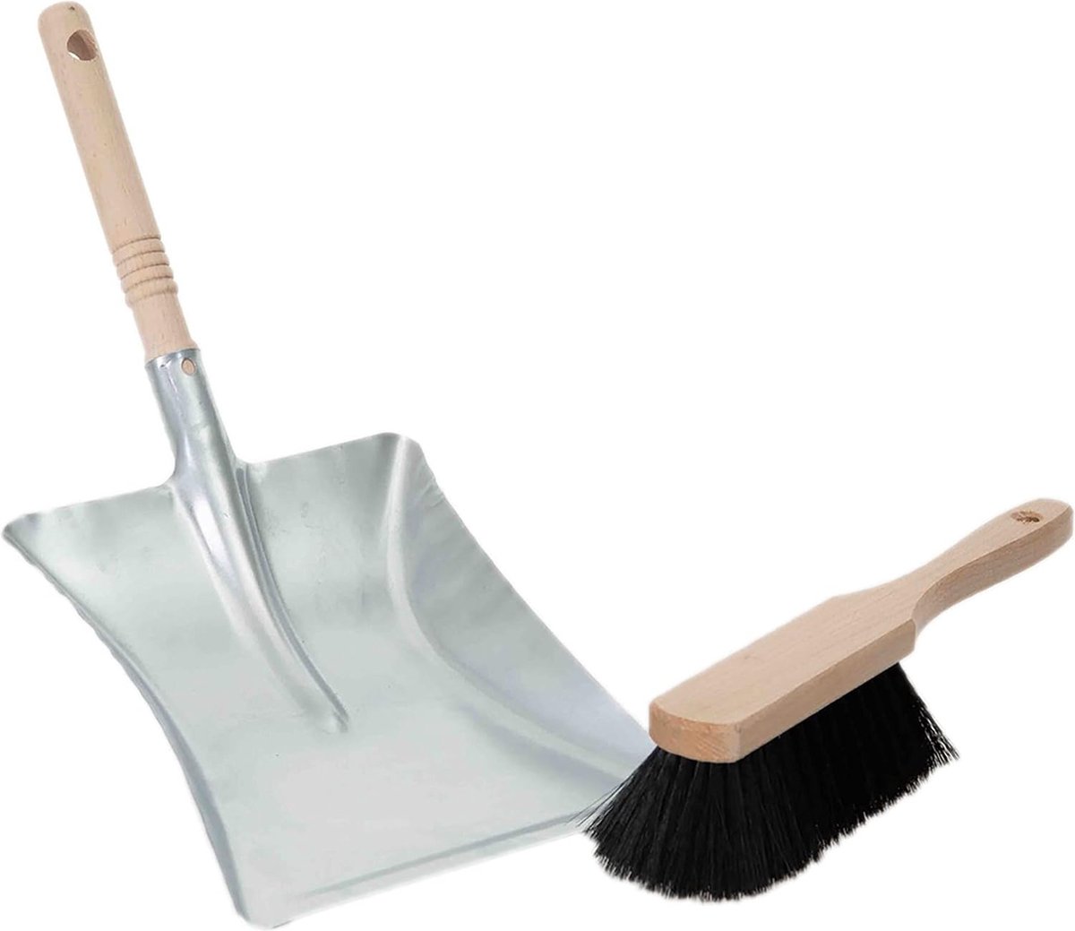 Goedkoopste Veegset verzinkt handveger en schep veegset veegschep veegplaat handbezem handkas (verzinkt veeggarnituur