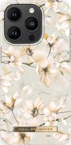 iDeal of Sweden Fashion Case Met magnetische ring iPhone 14 Pro Pearl Blossom